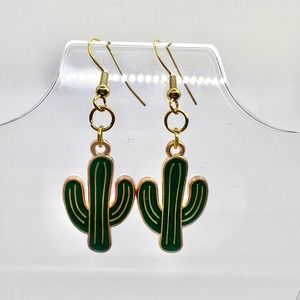Plant Earrings - Cactus Earrings - Succulent Earrings - Floral Earrings
